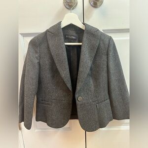 Brook Brothers skirt and jacket suit. 90% wool, 10% angora.